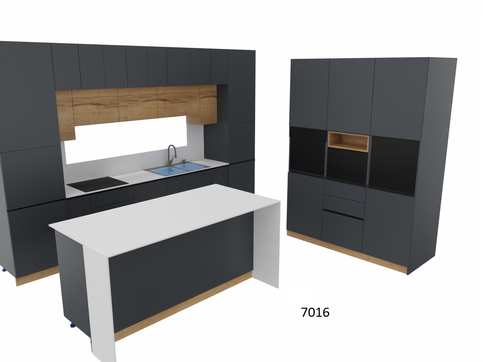Mobilier Bucatarie cu insula